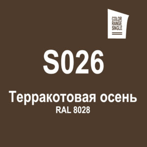 Терракотовая осень S026